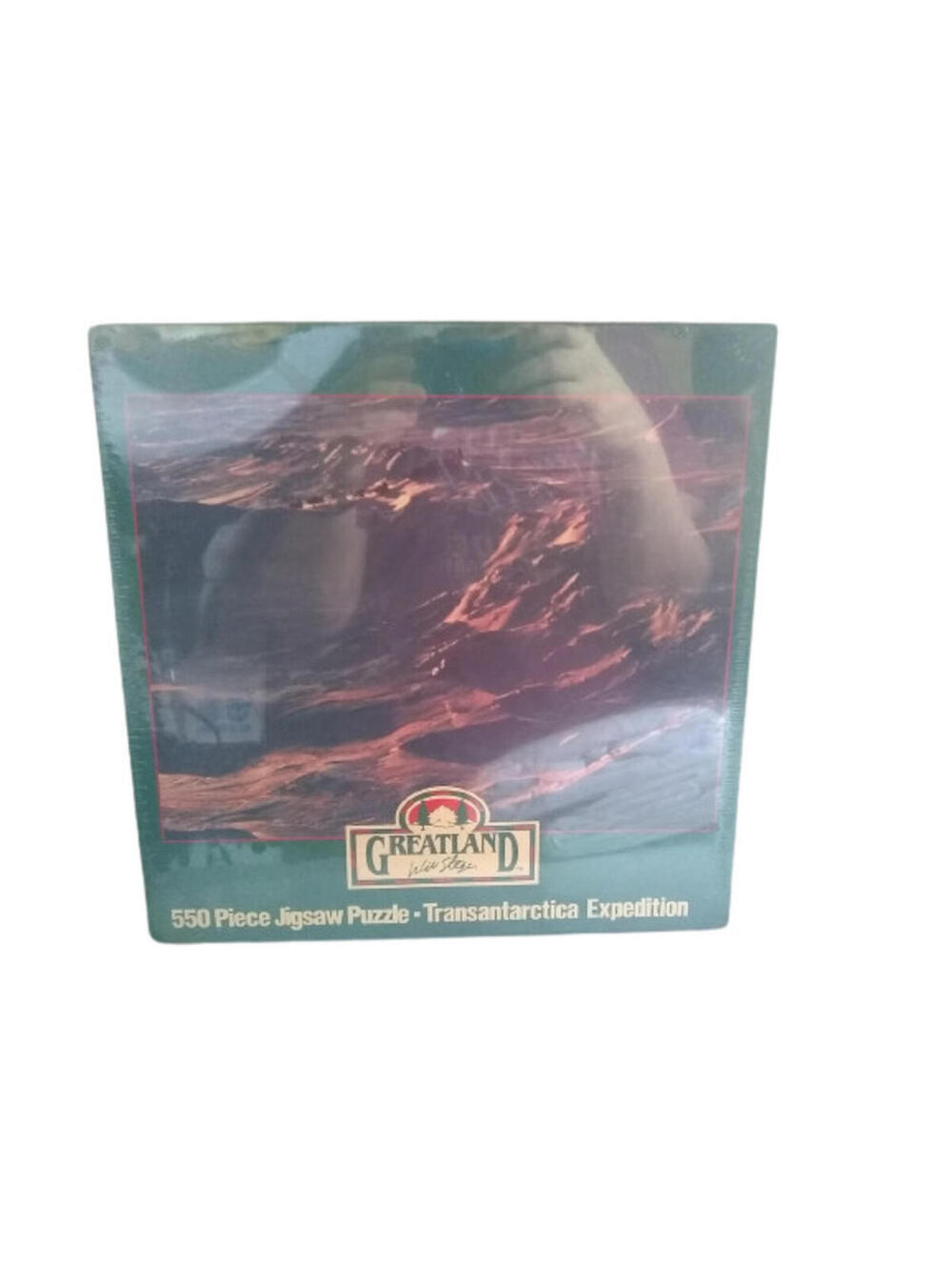 Greatland 550pc Puzzle Crossing Transantarctica Expedition Vintage 18"x24"